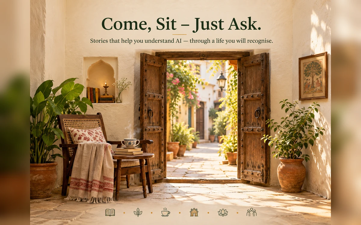Come, Sit – Just Ask
