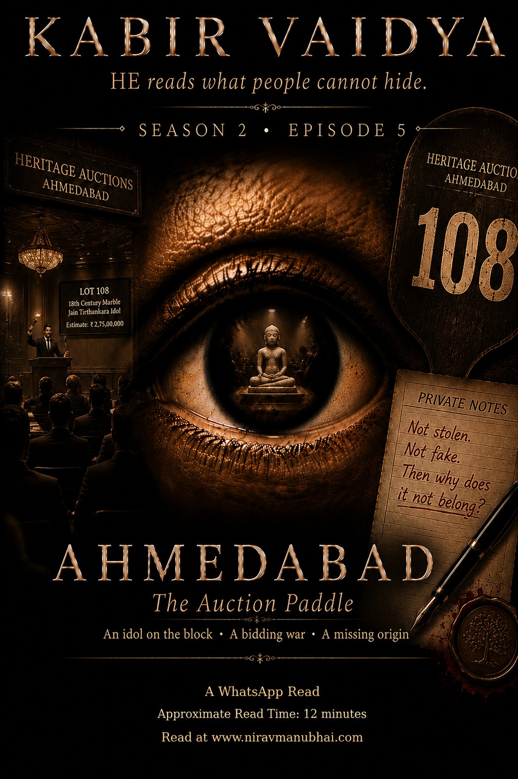 KABIR VAIDYA Season 2 · Episode 5 · Ahmedabad · The Auction Paddle