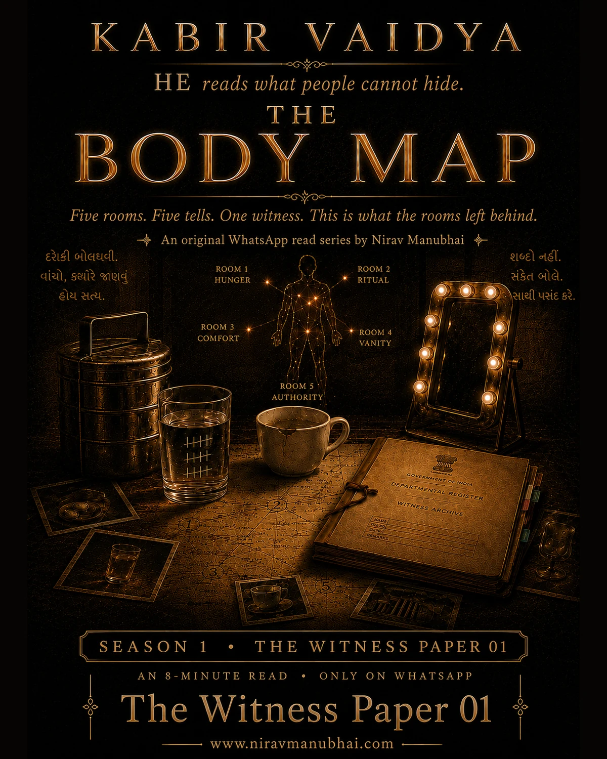 The Body Map — witness paper artwork