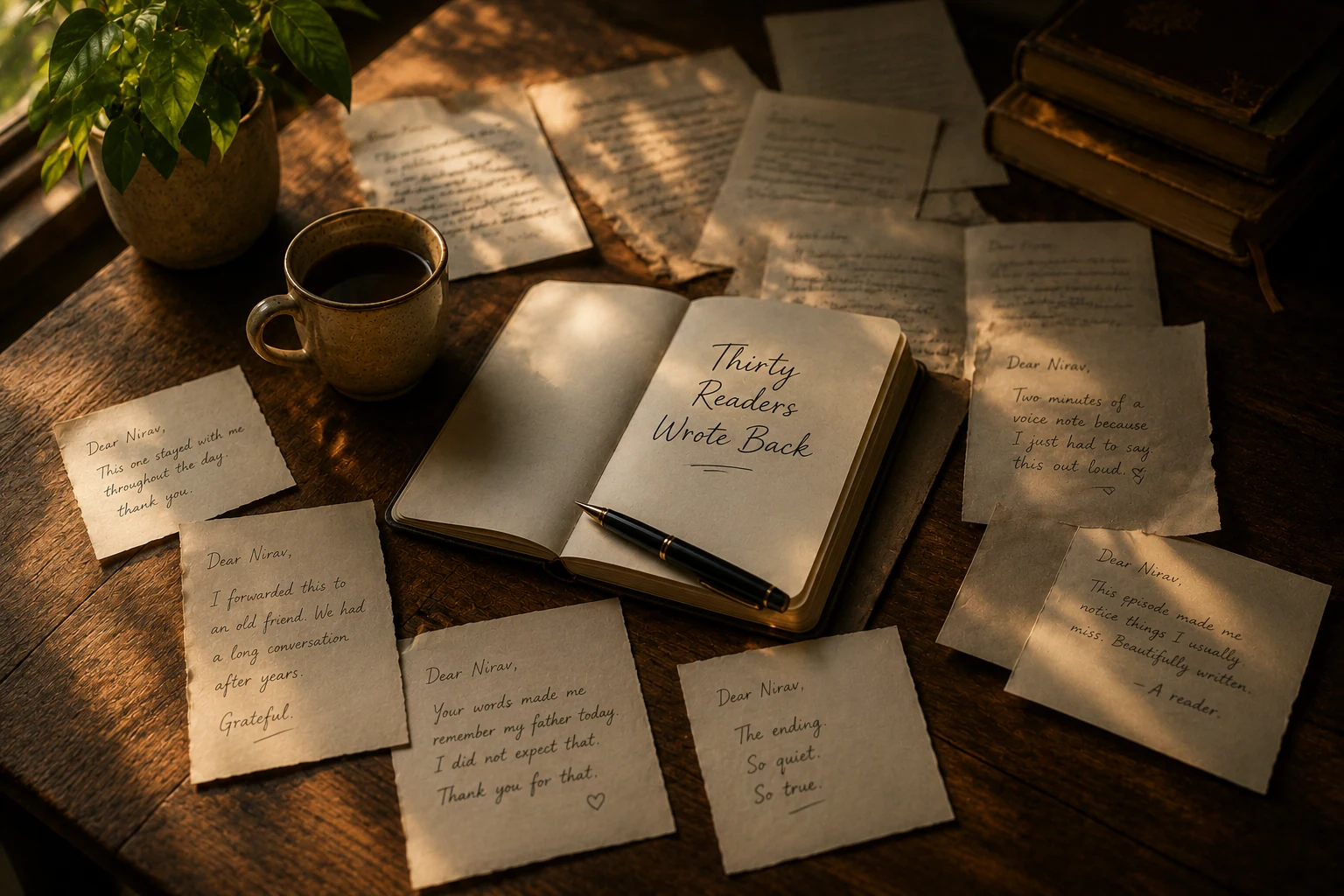 Field Note 03 — Thirty Readers Wrote Back