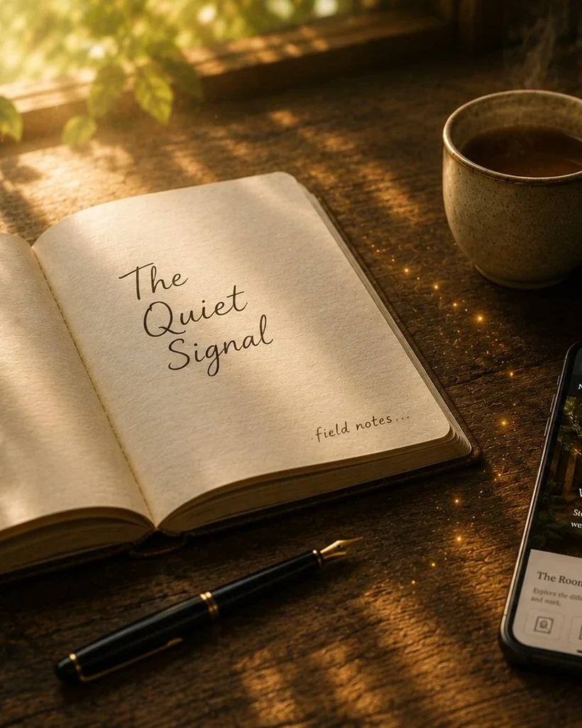 The Quiet Signal — field notes by Nirav Manubhai