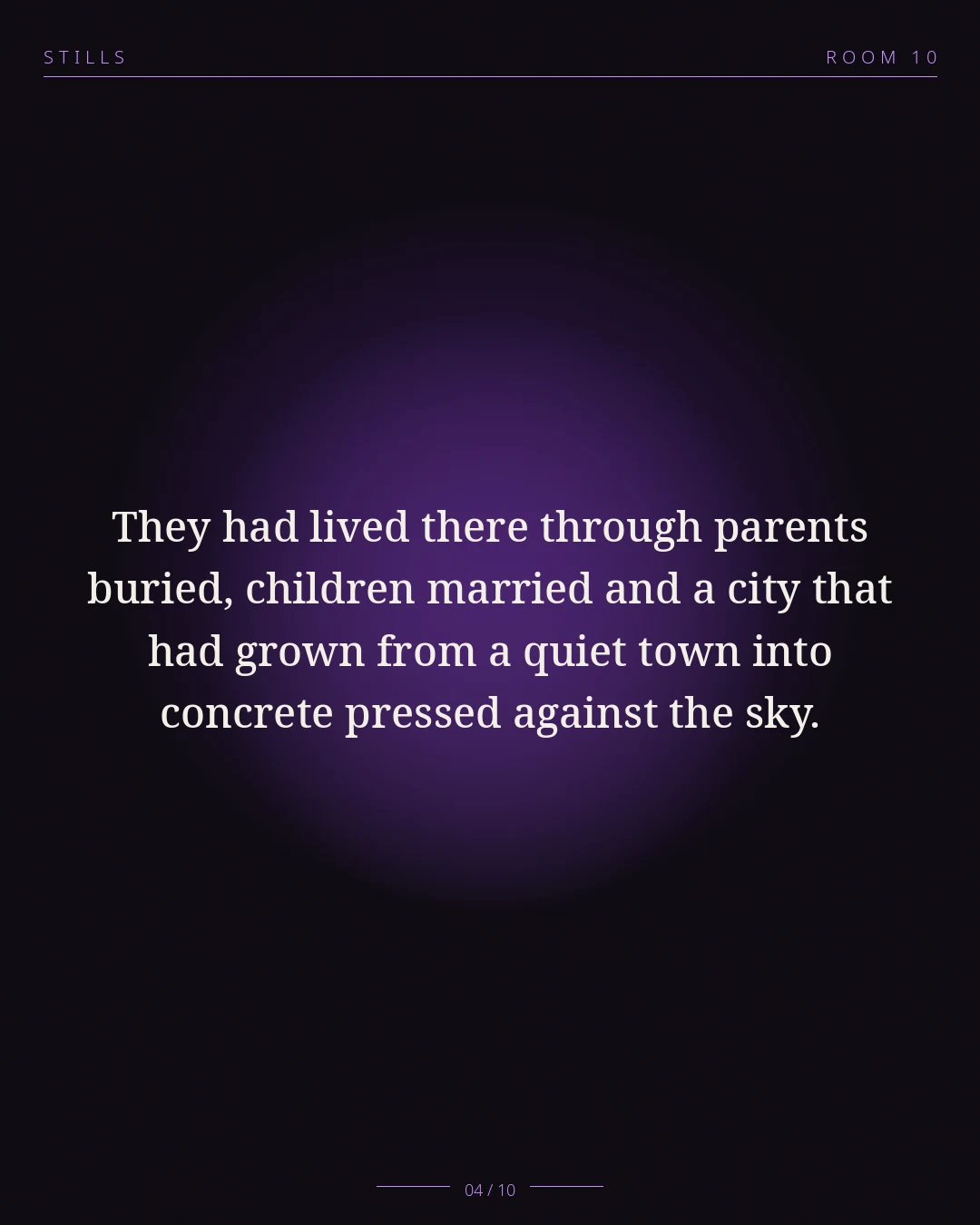 The Unspoken Accord — still 4 of 10