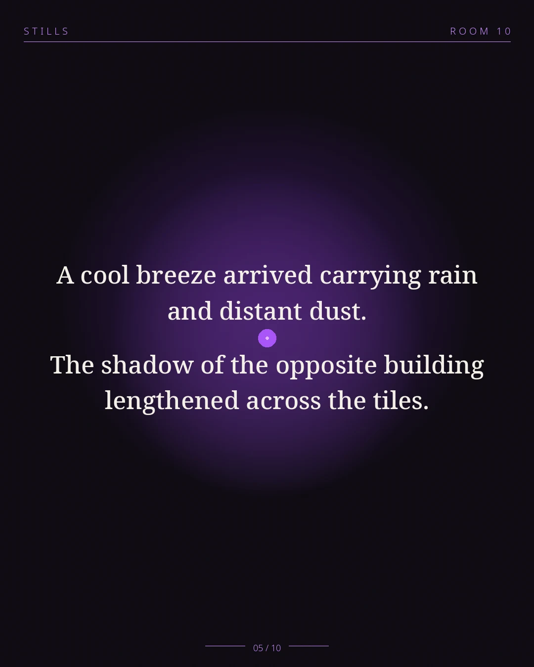 The Unspoken Accord — still 5 of 10