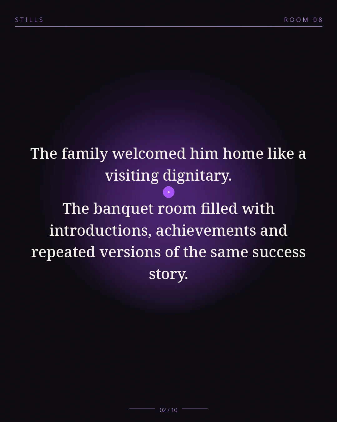The Foreign Return — still 2 of 10