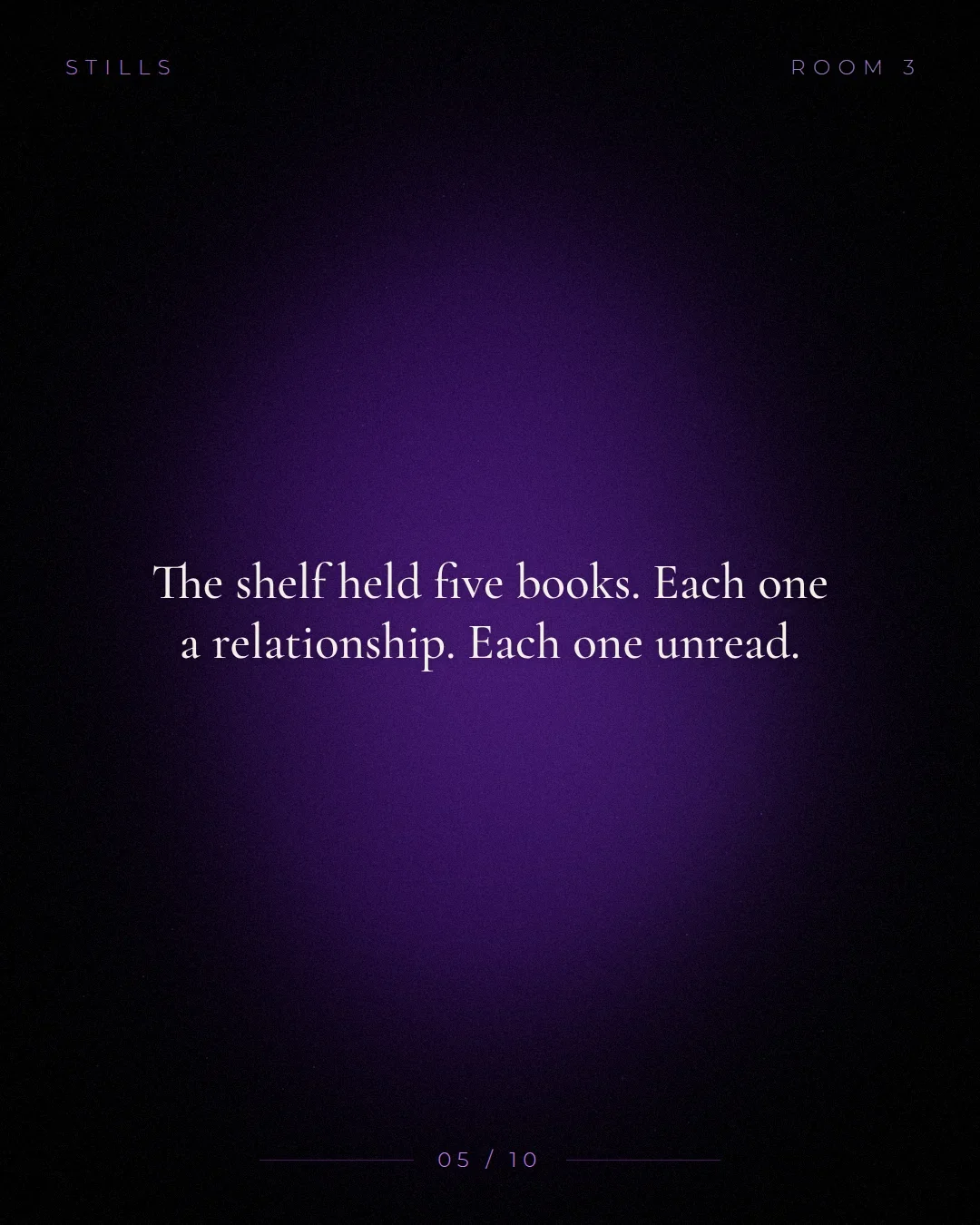 The Empty Shelf — still 5 of 10