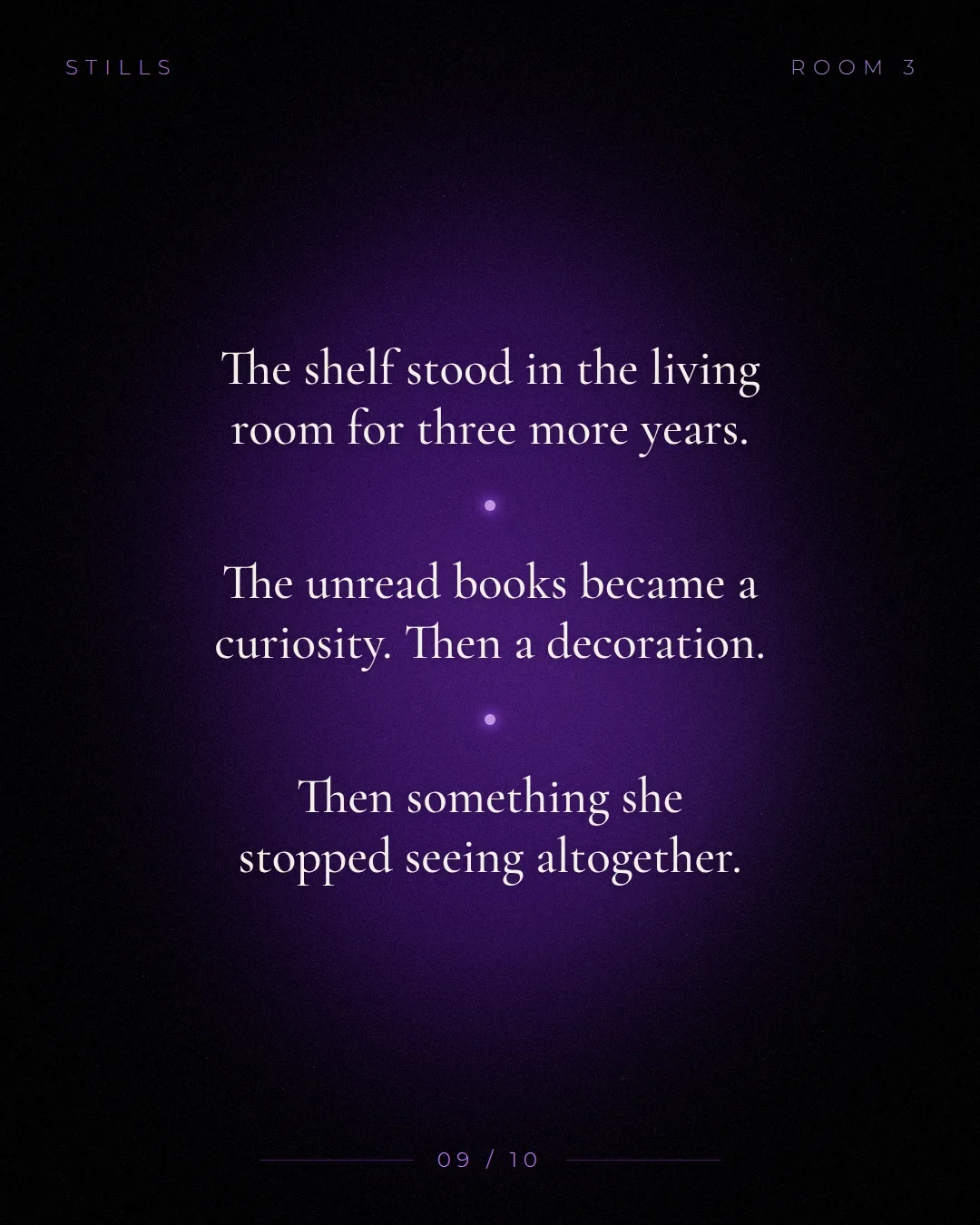 The Empty Shelf — still 9 of 10